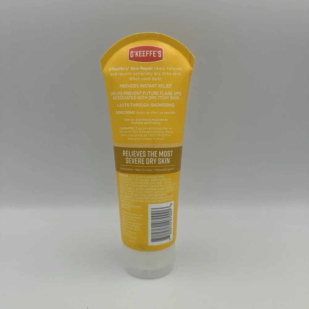 O'keefe's Clinical Skin Repair Body Cream Lotion Severe‎ Dry Skin Moisturizer